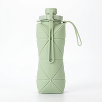 Foldo | Green Silicone | Foldable Bottle