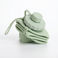 Foldo | Green Silicone | Foldable Bottle