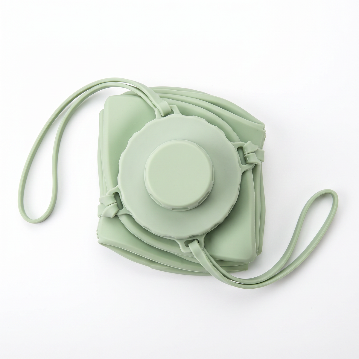 Foldo | Green Silicone | Foldable Bottle